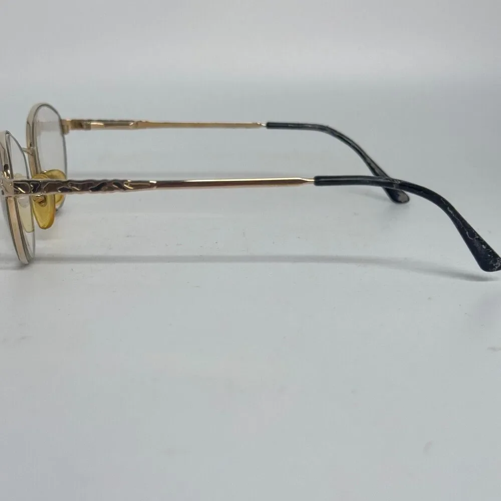 BOURGEOIS Eyeglasses Frame 3034 Full Rim round Gold‎ H15627
